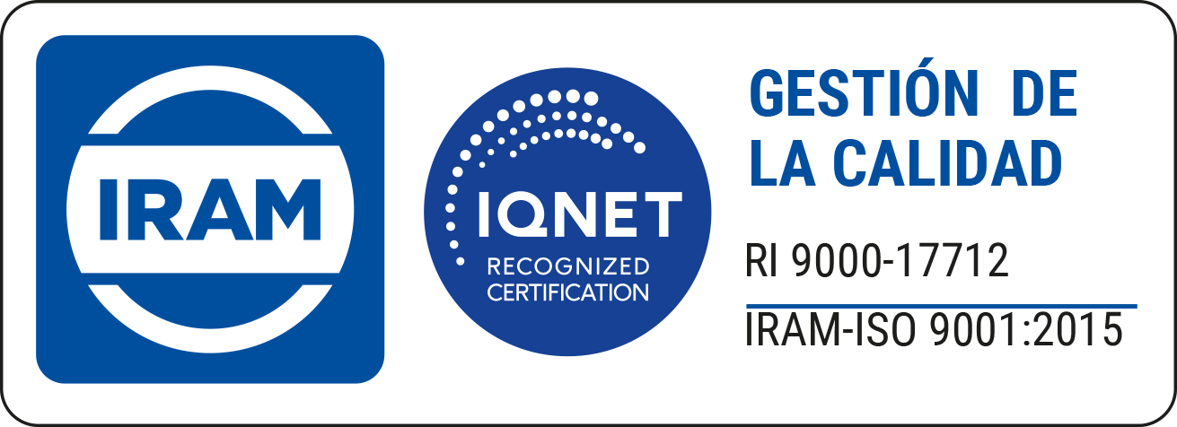 Logo IRAM ISO 9001